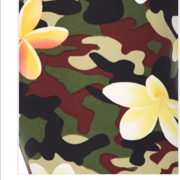 🐣New List🆕Soft CAMO & Floral Leggings, OSFM 0-12 - Picture 5 of 5